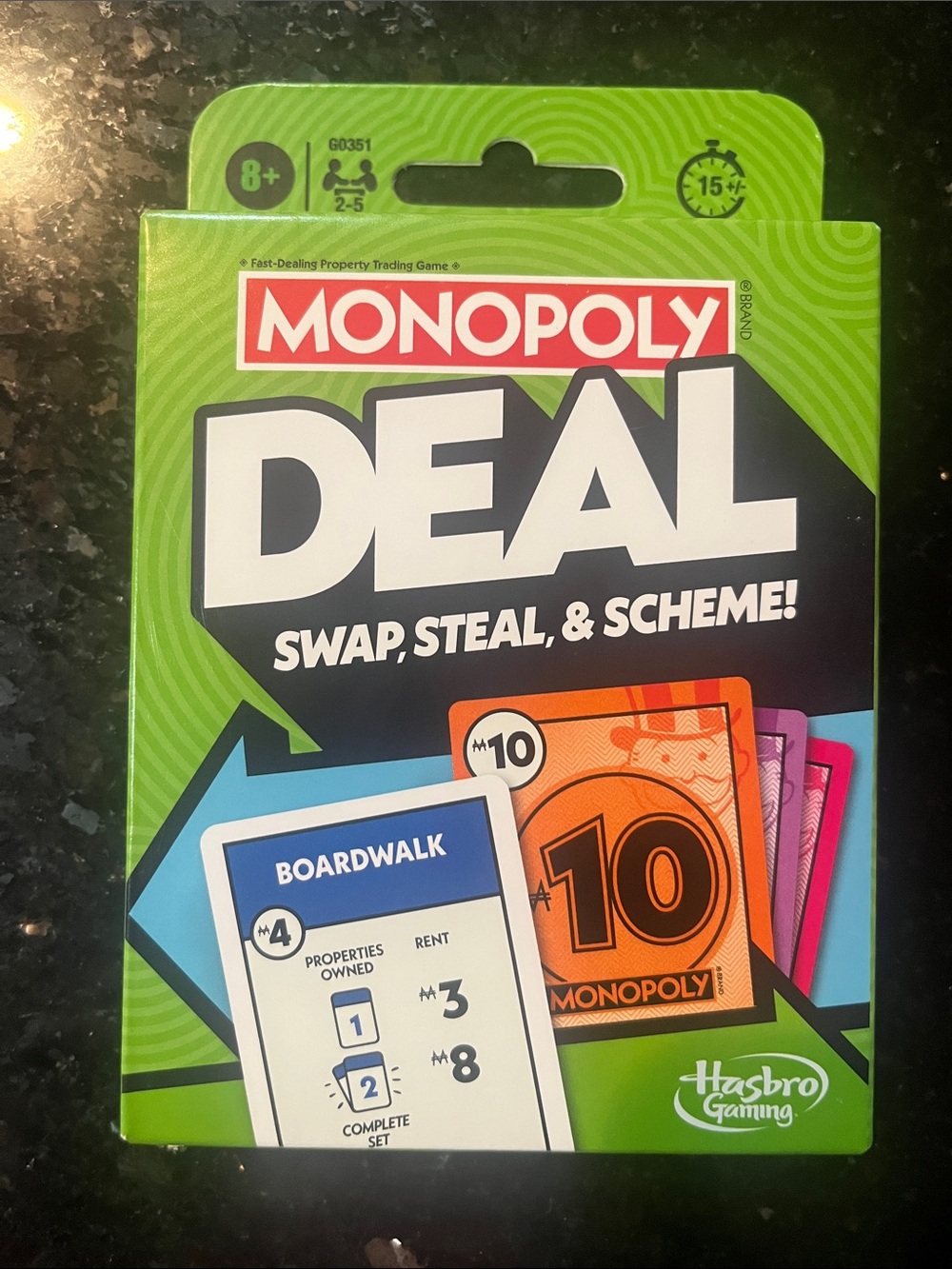 Monopoly Deal Card Game